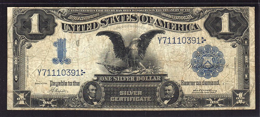 Fr.230, 1999 $1 Silver Certificate, Y71110391, Choice Fine